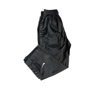 Vintage Nike 90s tear away track pants button up